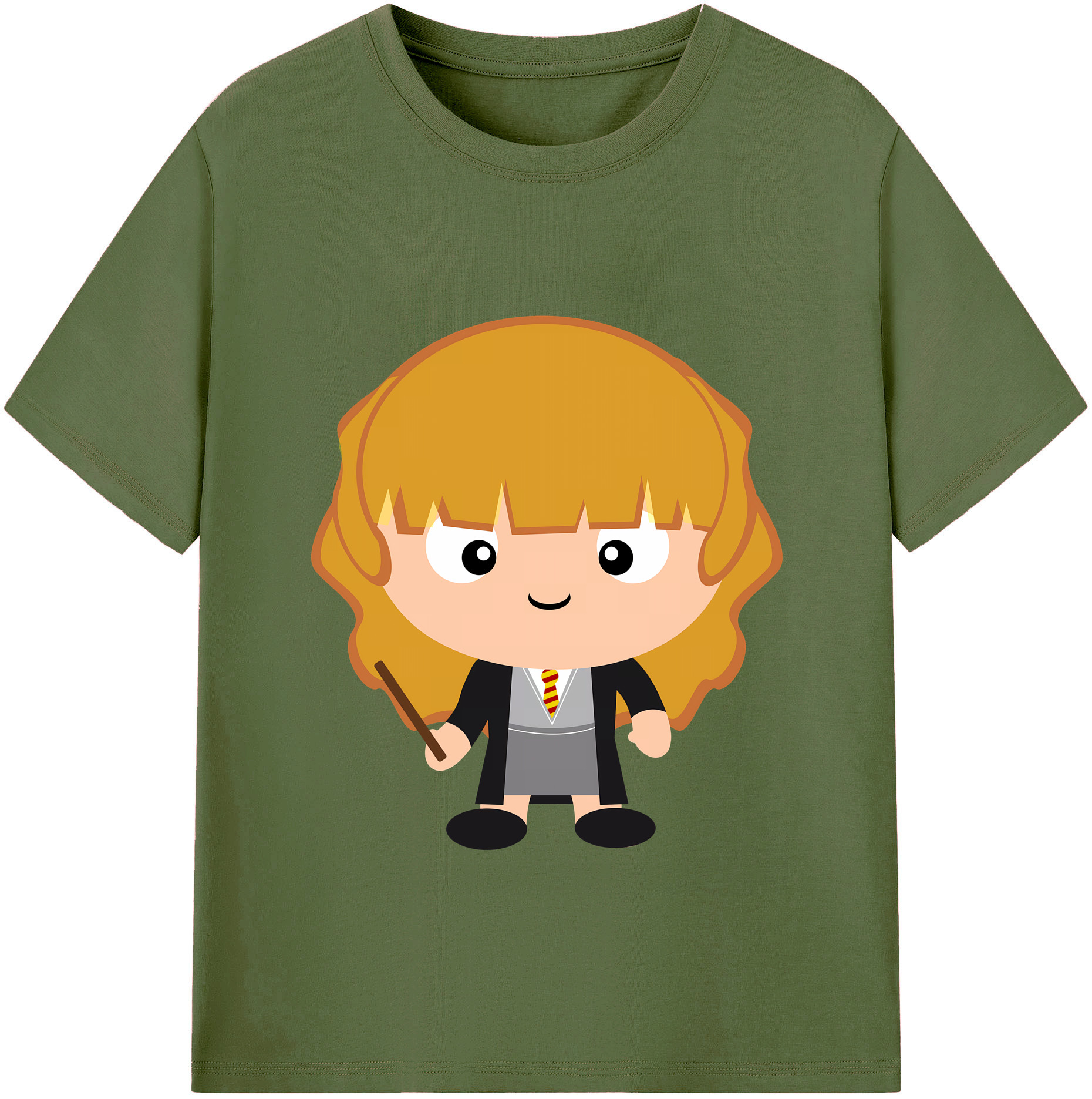 （画像用） Harry Potter ハリー・ポッターシリーズ 綿100％半袖Tシャツ（フロントプリント）